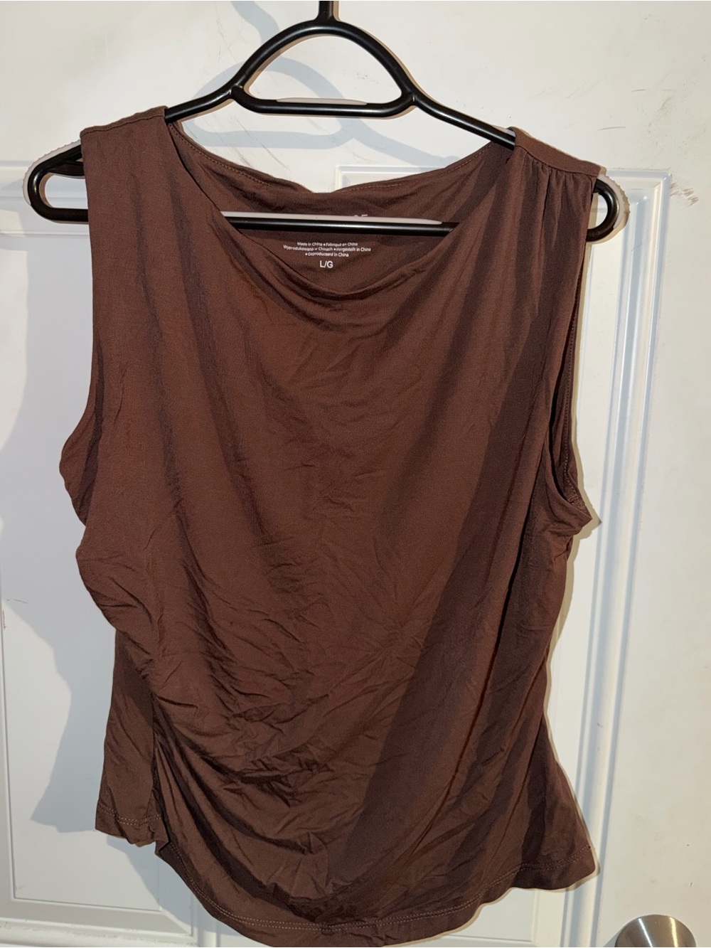 Rachel Zoe Brown Sleeveless Top